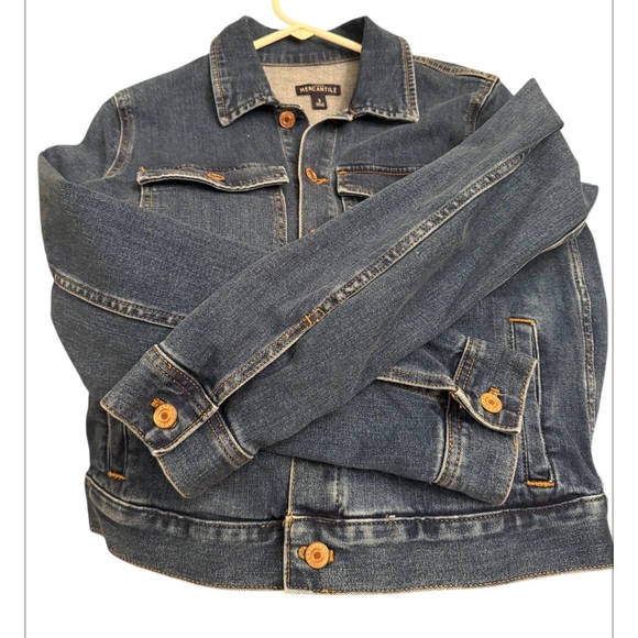 JCrew Mercantile Jean Jacket NWOT Size Small - Picture 4 of 5